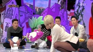 ‘마이 리틀텔레비전’ 초아, 앙큼한 고양이 포즈에 신동엽 “보기 좋네요”…‘아찔’