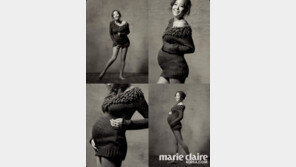 ‘둘째 임신’ 소유진, 과거 만삭 사진... 팔다리가 늘씬