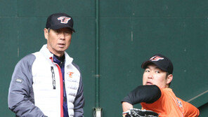 김성근 “송은범, SK 시절보다 공 좋다”