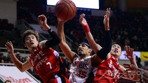 갈 길 바쁜 모비스…발목 잡은 KGC