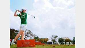 박세리 “17년전 데뷔 때처럼 세게 훈련”