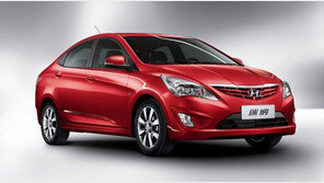 현대차 엑센트, 지난해 이어 1월도 중국 소형차 판매 1위