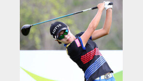 김효주 “아쉽지만 다음 대회서 더 열심히”