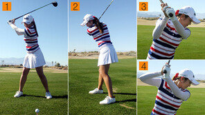 [르꼬끄골프와 함께하는 이보미의 힐링골프] 당장 비거리 늘리는 비법? 오른쪽 팔꿈치를 밀착시켜라