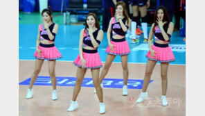[포토] 치어리더, 화려한 섹시 공연에 시선이 절로~