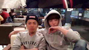 강남, 남주혁과 형제케미 셀카 공개…“나면주랑 카페~~~”