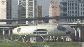 한강변 달구경 명당은 어디? 뚝섬 ‘자벌레’ 밝은 보름달을 한 눈에!