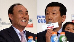 김학범 “개막전은 우리 놀이터” vs 최강희 “도발 말고 머리나 심으라”