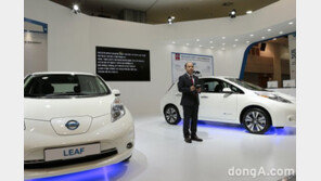 닛산, 전기차 리프 “한국서 3년 내 수입 전기차 1위”