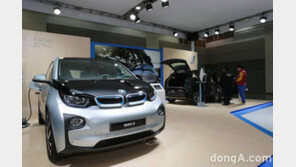 [포토]국제전기차엑스포, BMW i3에 끌리는 시선