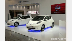 [포토]국제전기차엑스포, 세계 판매 1위 ‘리프’ 국내 반응은…