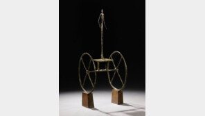 세계미술시장 최고가 행진…자코메티 조각품 1000억여 원에 낙찰