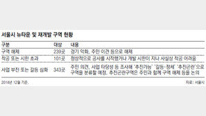 [수도권]서울 뉴타운-재개발 옥석 가린다