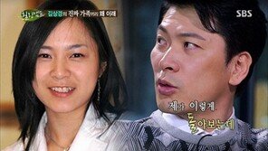 힐링캠프 김상경, 여배우 볼 때보다 떨렸다는 ‘치과의사 아내’ 미모 보니…
