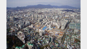 [현장 르포] 왕십리뉴타운 미분양 겨울 지나 봄 오나?