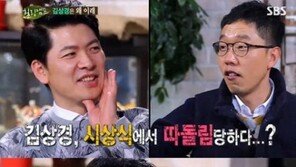 ‘힐링캠프’ 김상경 “영화계 왕따? 인사받지 않던 배우들”