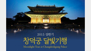 창덕궁 달빛기행 예매, 회당 100명 선착순 접수…참가비 3만원