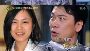의사 아내와 결혼한 힐링캠프 김상경 “아내가 결혼을 하고 일한 적이 없다”