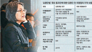 “직무관련 돈 받으면 뇌물죄인데… 과태료로 되레 후퇴”