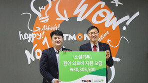 티몬 2주간 소셜기부 모금액 3000만원 돌파