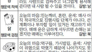 [스포츠동아 오늘의 운세] 2015년 3월 13일 금요일 (음력 1월 23일)