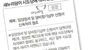 “당비 낸다는데도 지지자 가입 봉쇄” 정치신인들 분통