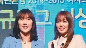 신인상 신지현과 ‘맵시 뽐내기’