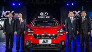 기아차, 중국 전용 소형 SUV ‘KX3’ 출시…연평균 7만대 이상 판매 목표