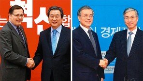 여야 대표, 주한 英-中대사 나란히 만나