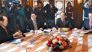 靑-政 제동에… 당정청 테이블 못오른 ‘사드’