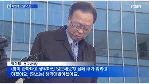 ‘캐디 성추행’ 박희태, 석좌교수 재임용 논란… ‘뿔난’ 학생들