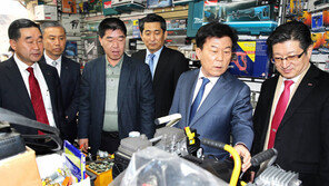 박성택 중기중앙회장, 전통시장 방문