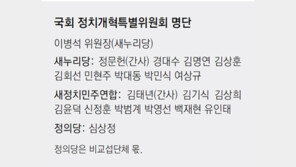 ‘선거구 조정 칼자루’ 정개특위 위원장에 이병석