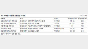 [Home&Dream]부동산시장 주력 떠오르는 30, 40대 모시기