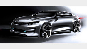 기아차, 신형 K5 렌더링 이미지 세계 첫 공개