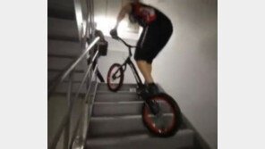 자전거 계단 오르기 신기록, 타이베이 101빌딩 3139개 2시간13분 만에…“가장 어려운 도전”