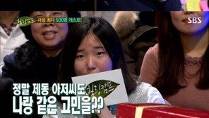 ‘힐링캠프’ 김제동 “다른 사람의 시선 때문에 고민하지 마” 조언