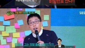 ‘힐링캠프’ 김제동 “유재석, 정말 착한 것 같나”… 의미심장