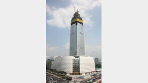 롯데월드타워 100층 돌파, 완공되면 555미터 세계 6위 초고층…국내 두 번째는 빌딩은?