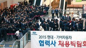 협력업체 360곳 참여한 채용박람회