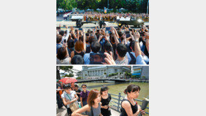 리콴유 국장이 외교의 장으로…박대통령 등 각국 전현직 지도자 참석