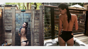 ‘미친 몸매’ 여배우, 야외서 샤워하며…수위가 ‘헉!’