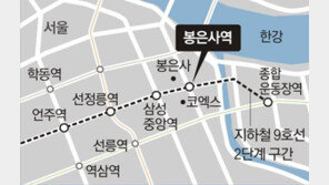 9호선 2단계 개통… 수혜 아파트는 어디?