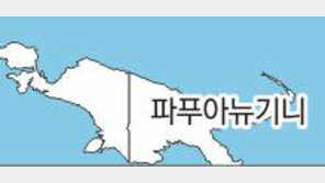 파푸아뉴기니서 규모 7.7의 강진, ‘쓰나미’ 경보 발령…코코포서 54㎞ 떨어진 해역