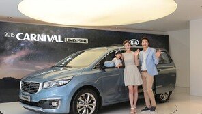 기아차, 2015 카니발 “가솔린 추가하고 VIP 시트 장착”