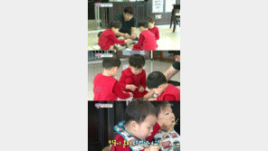 ‘슈퍼맨이 돌아왔다’ 삼둥이, 진지하게 멸치 손질… ‘감탄’