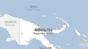 파푸아뉴기니서 규모 7.7 강진, 위험지역 ‘진원지 반경 1000km 내 지역’