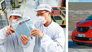 LG화학, 다임러 차세대 전기차에 배터리 공급