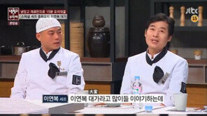 이연복 셰프 “대가? 대가리 커서”… 예능감 충만