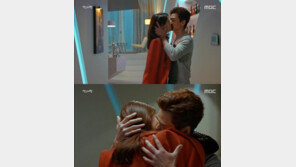 ‘앵그리맘’ 오윤아, 김태훈과 진한 키스… ‘은밀한 관계’ 시작